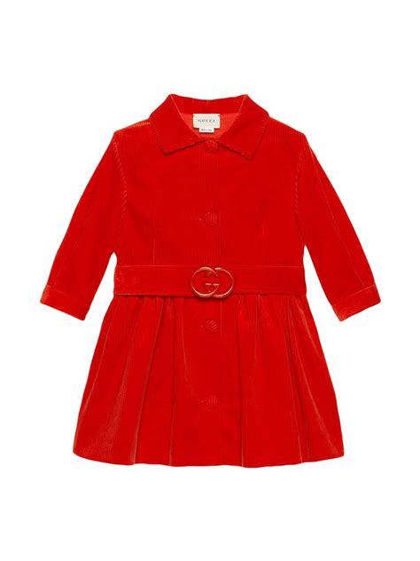 gucci red dress ss17 shop